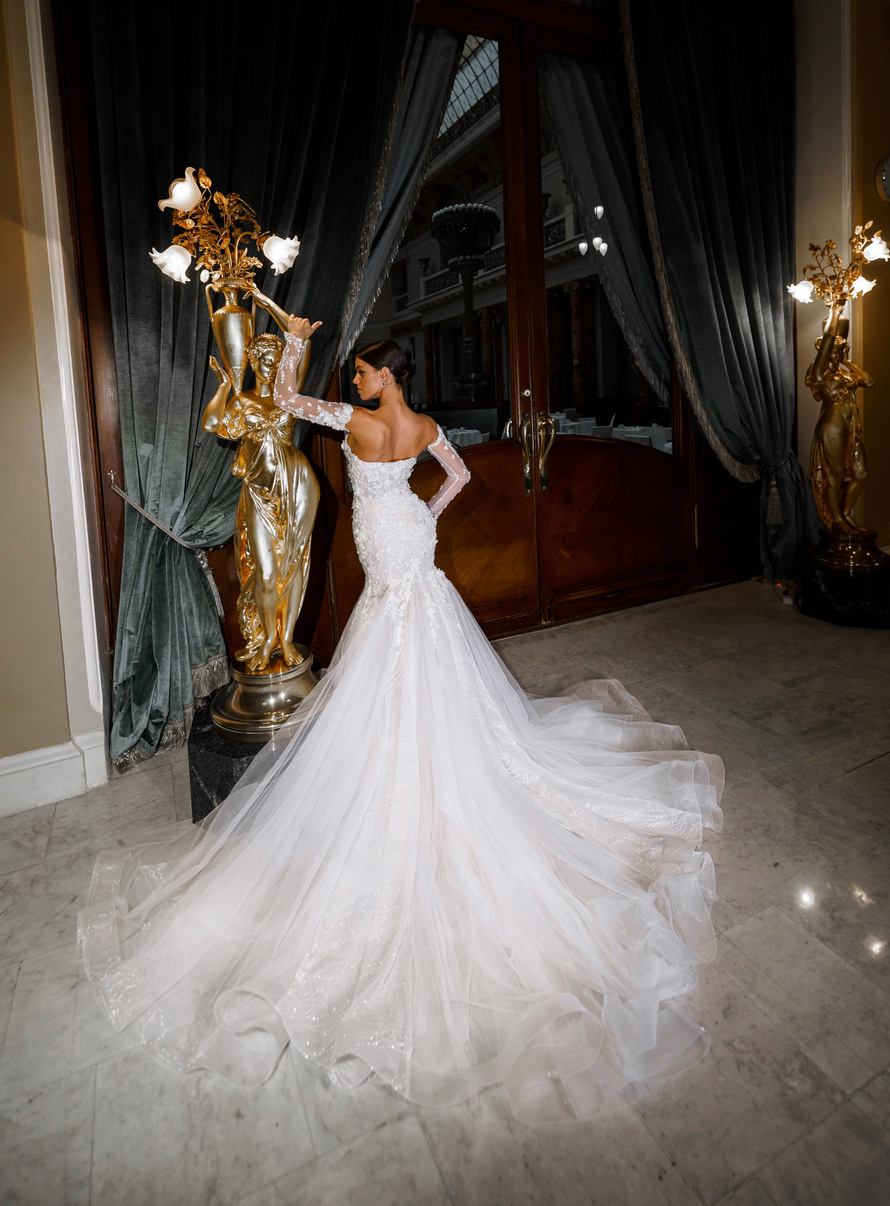 Купить свадебное платье «Бейби» Патрисия Кутюр из коллекции 2022 года в салоне «Мэри Трюфель»