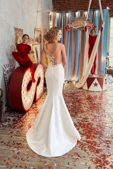 Свадебное платье «Фултон» Татьяны Каплун — купить в Самаре платье Фултон из коллекции «Принцесса цирка 2018» Фултон