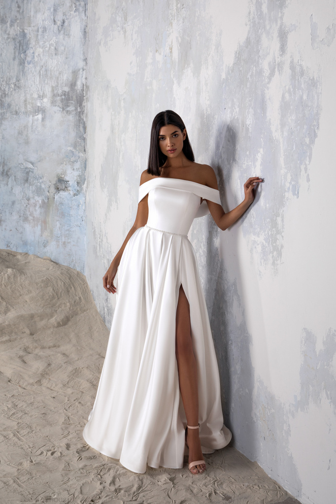 Купить свадебное платье «Альта» Секрет Споса из коллекции Блеск 2022 года в салоне «Мэри Трюфель»