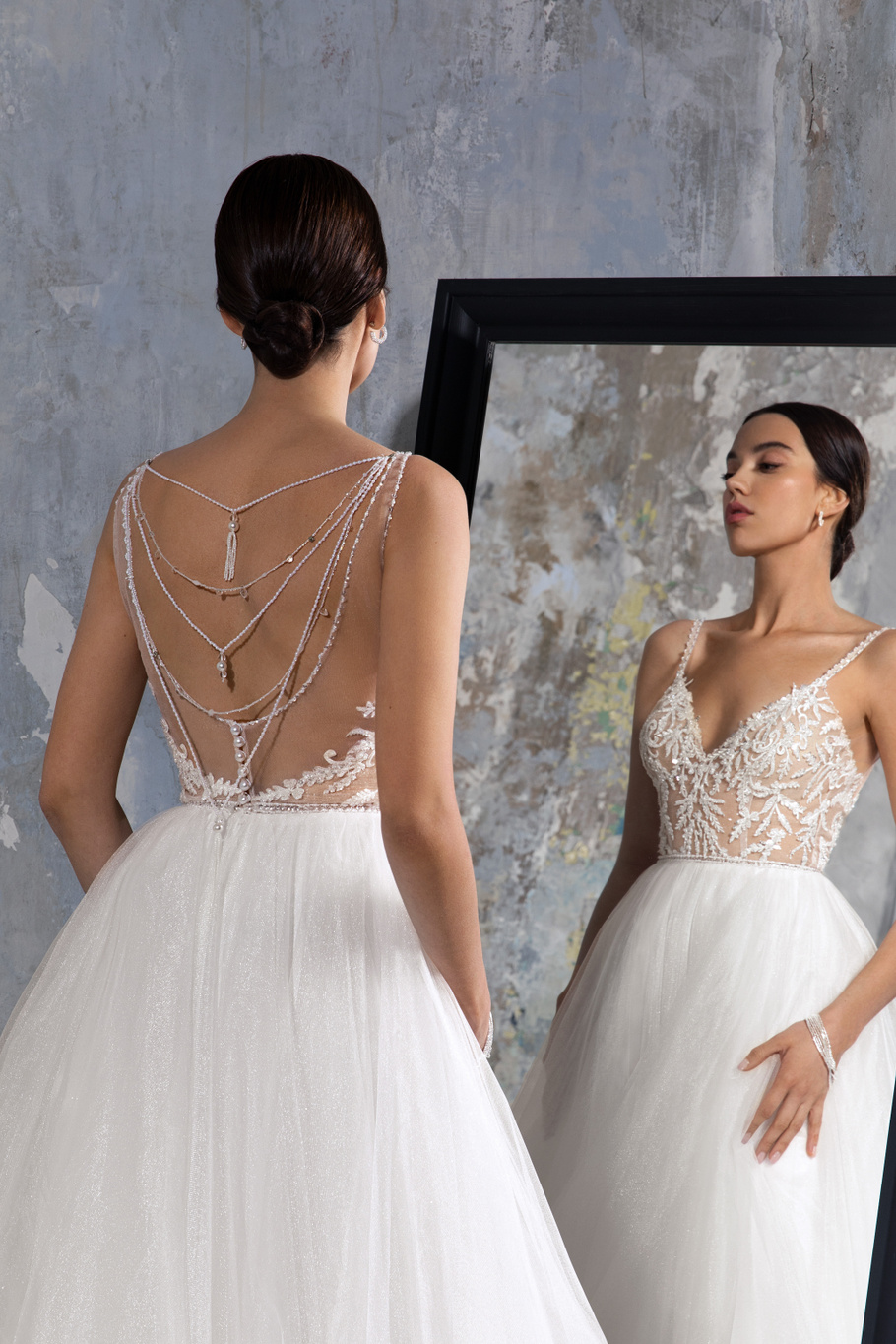 Купить свадебное платье «Мара» Секрет Споса из коллекции Блеск 2022 года в салоне «Мэри Трюфель»