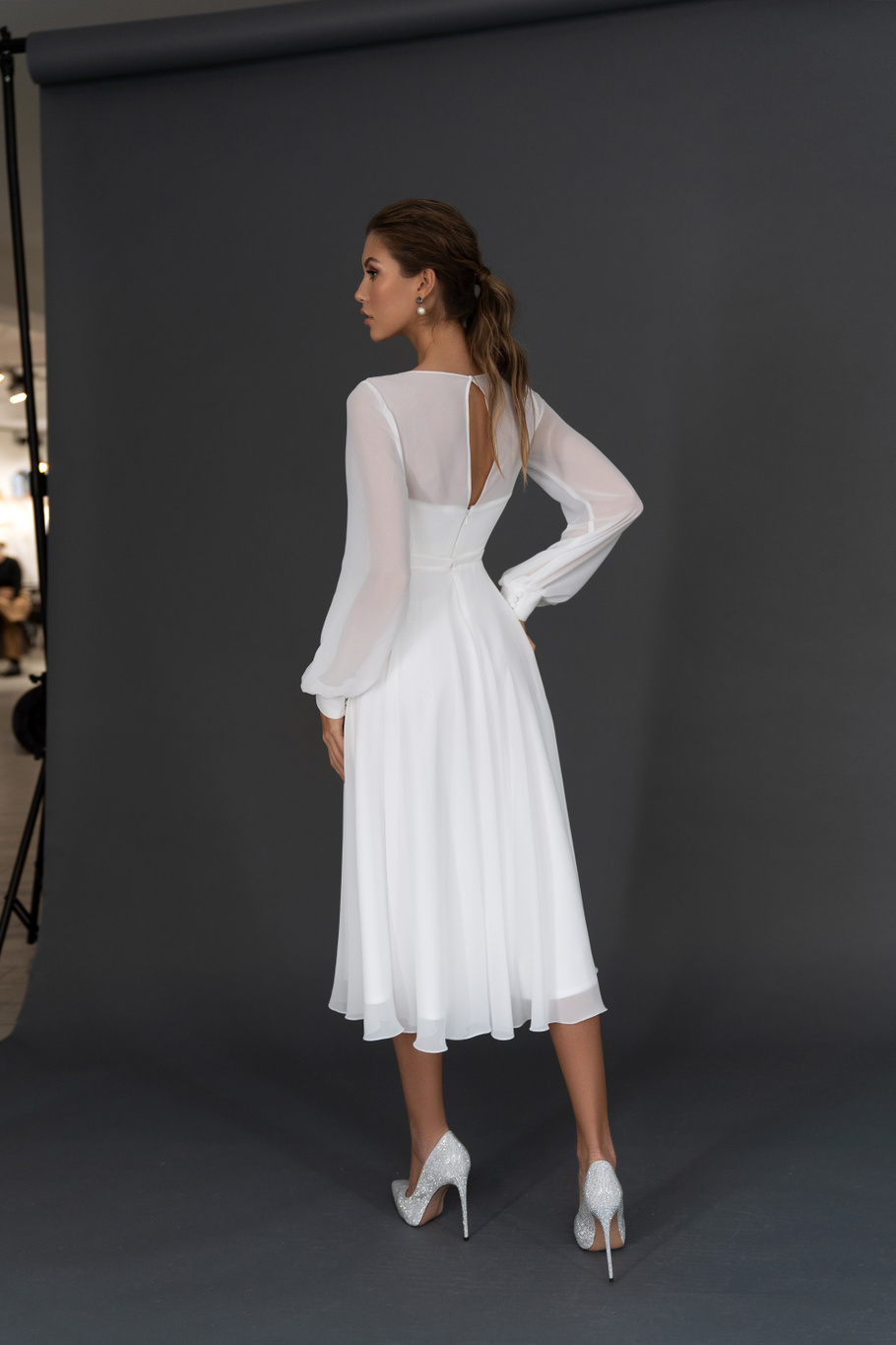 Свадебное платье «Осфадэль миди» Марта — купить в Ростове платье Осфадэль из коллекции 2021 года