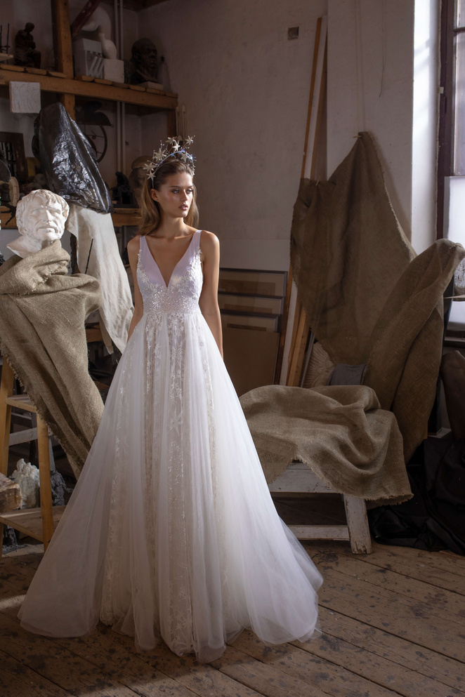 Купить свадебное платье «Стэрли» Рара Авис из коллекции Шайн Брайт 2020 года в интернет-магазине