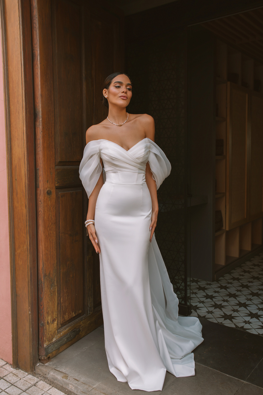Купить свадебное платье «Ветта» Бламмо Биамо из коллекции Вайт Гарден 2024 года в салоне «Мэри Трюфель»