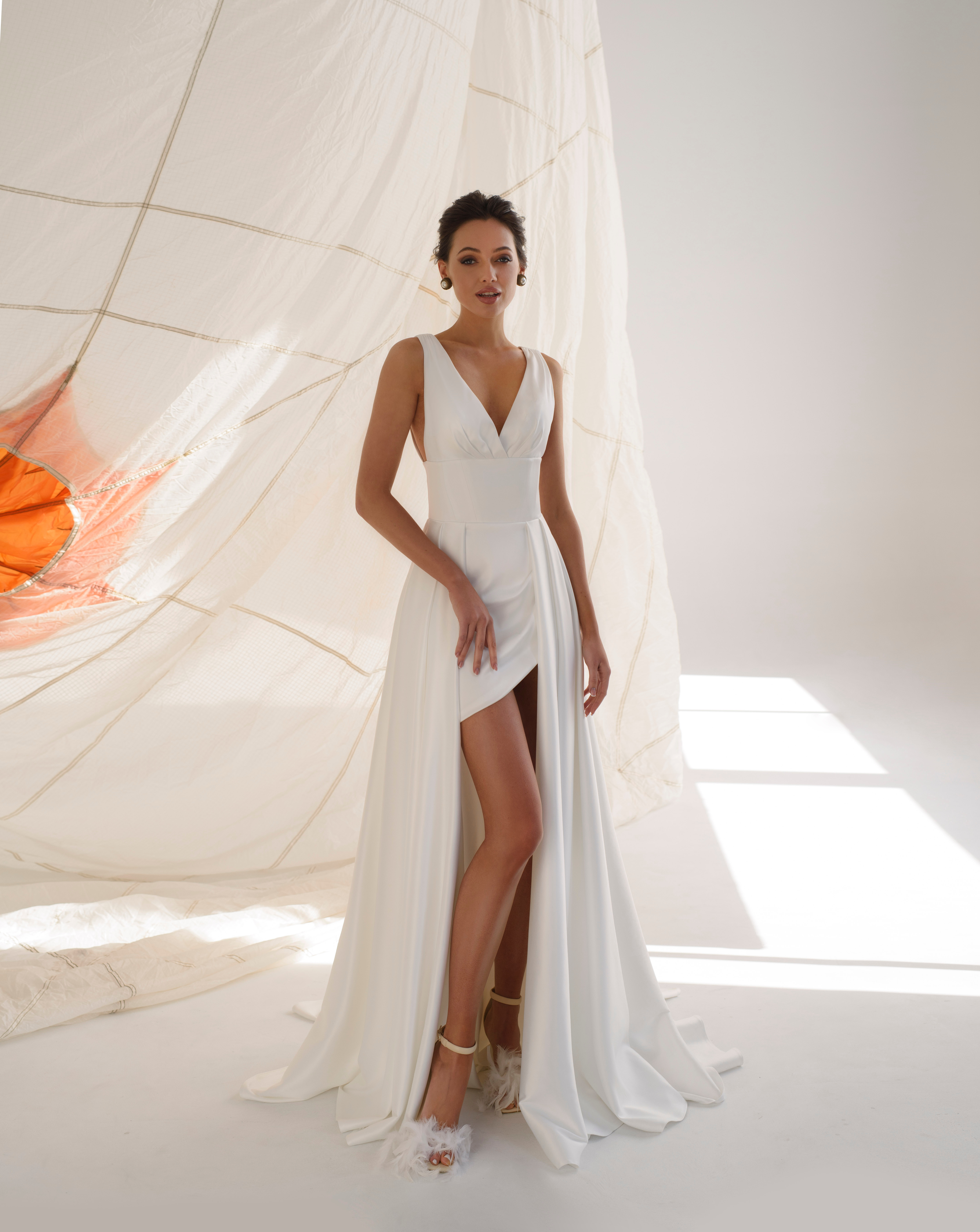 Купить свадебное платье «Вивьен» Эйв из коллекции Пташка 2023 года в салоне «Мэри Трюфель»