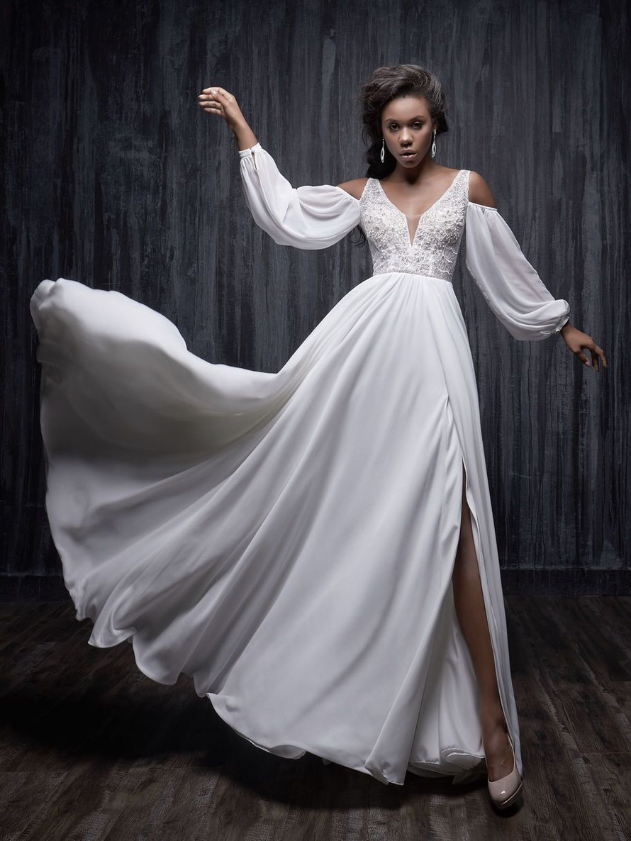 Купить свадебное платье «Морган» Жасмин из коллекции 2019 года в Воронеже