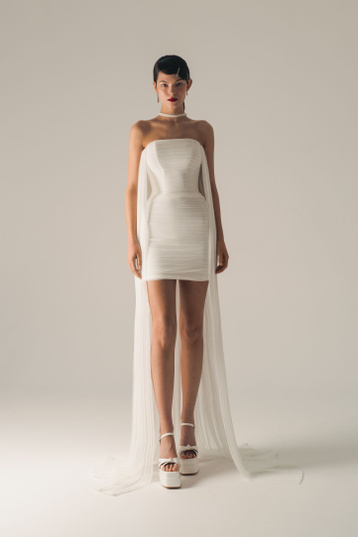 Купить свадебное платье «Миа» Лана Мариенко из коллекции  2023 года в салоне «Мэри Трюфель»