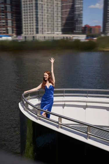 Купить вечернее платье «Эмбра» Кукла из коллекции Атмосфера Города 2024 года в салоне «Мэри Трюфель» Эмбра