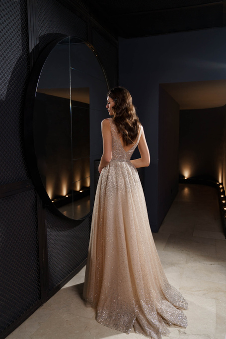 Купить свадебное платье «Малика» Сониа Солей Эир из коллекции 2023 года в салоне «Мэри Трюфель»