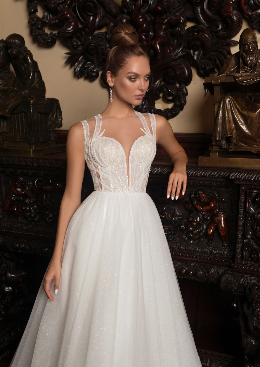 Купить свадебное платье «Венеция» Мэрри Марк из коллекции Мистерия 2023 года в салоне «Мэри Трюфель»