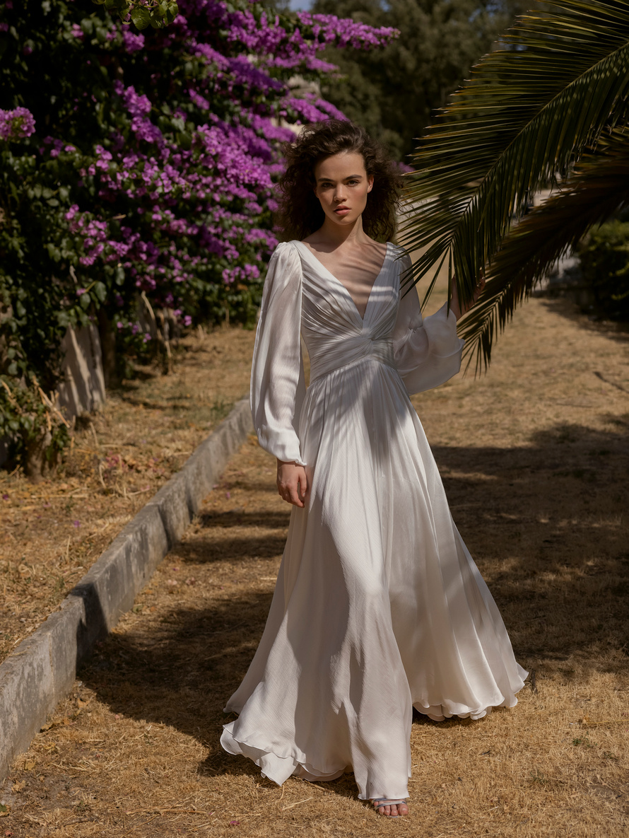 Купить свадебное платье «Ракель» Бламмо Биамо из коллекции Гармония Любви 2023 года в салоне «Мэри Трюфель»