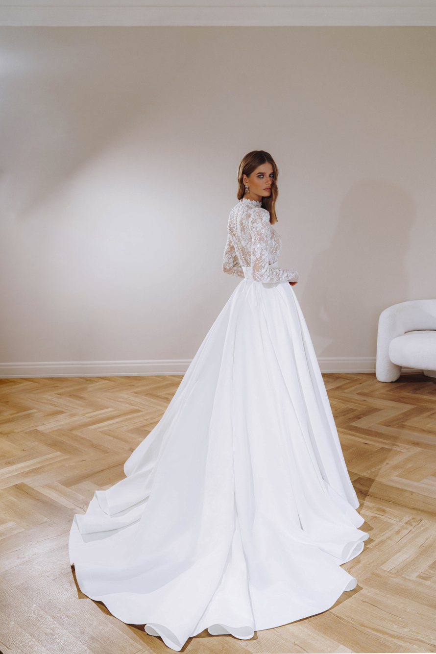 Купить свадебное платье «Астра» Патрисия Кутюр из коллекции 2023 года в салоне «Мэри Трюфель»