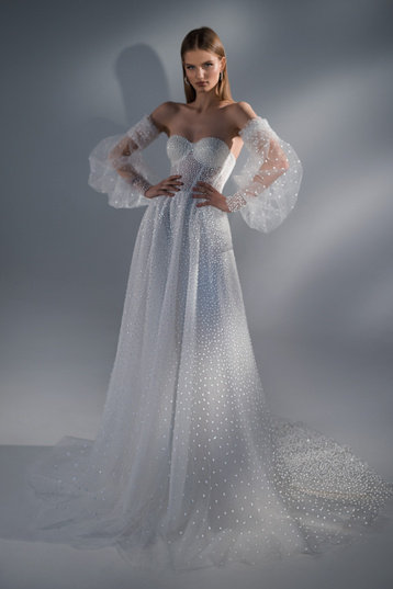 Купить свадебное платье «Абба» Стрекоза из коллекции 2020 года в бутике «Мэри Трюфель»