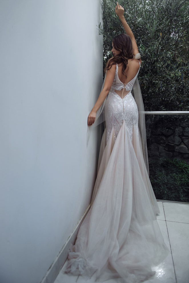Свадебное платье «Дэзория» Стрекоза — купить в Краснодаре платье Дэзория из Strekkoza 2019