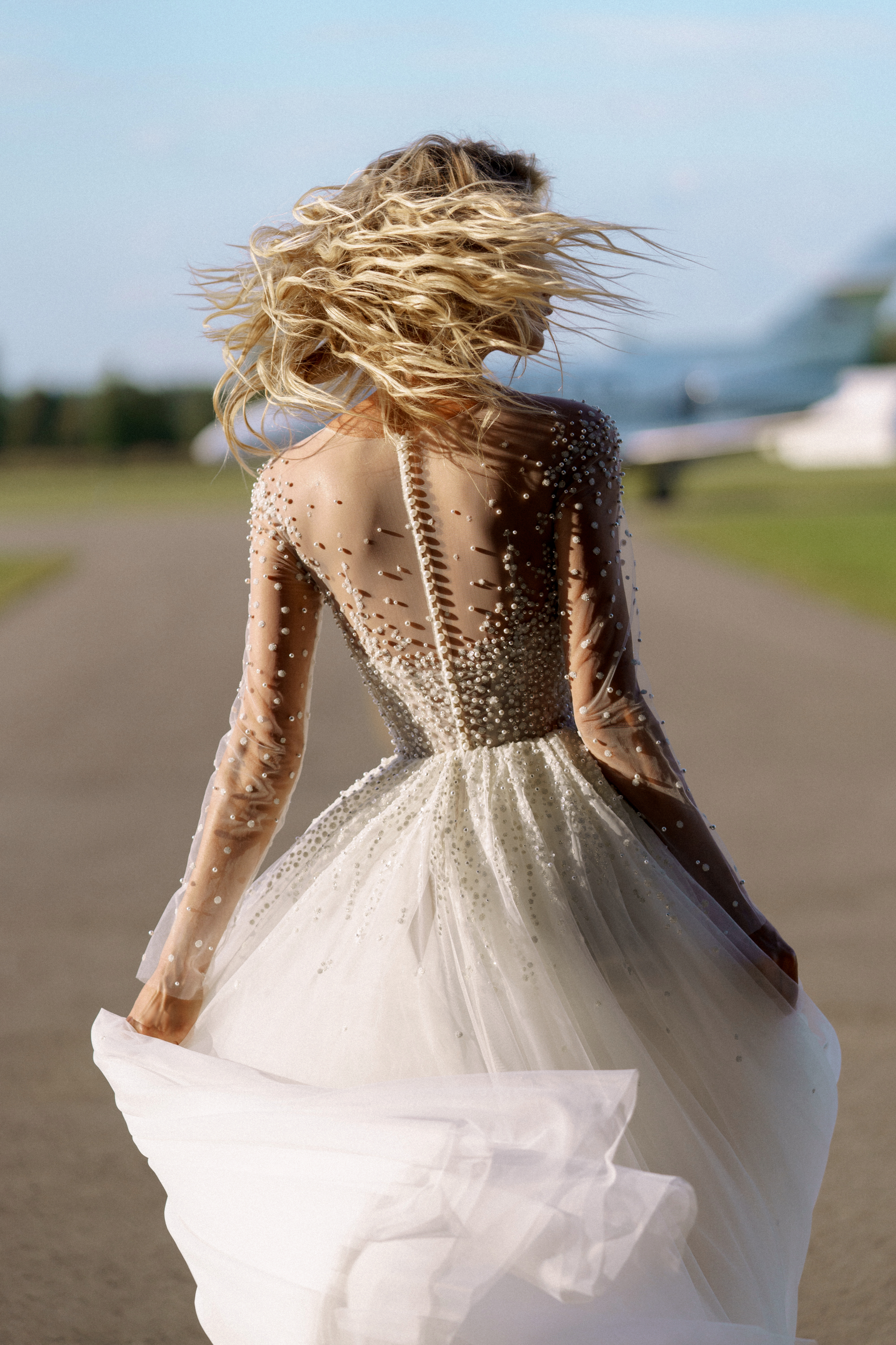 Купить свадебное платье «Хайди» Натальи Романовой из коллекции 2021 в салоне «Мэри Трюфель»