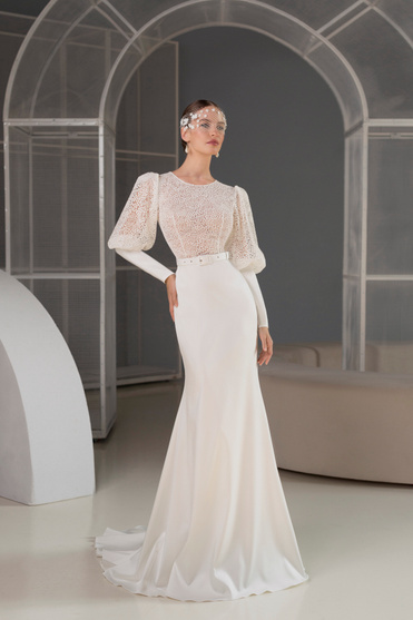 Купить свадебное платье «Кейрис» Мэрри Марк из коллекции 2022 года в Мэри Трюфель