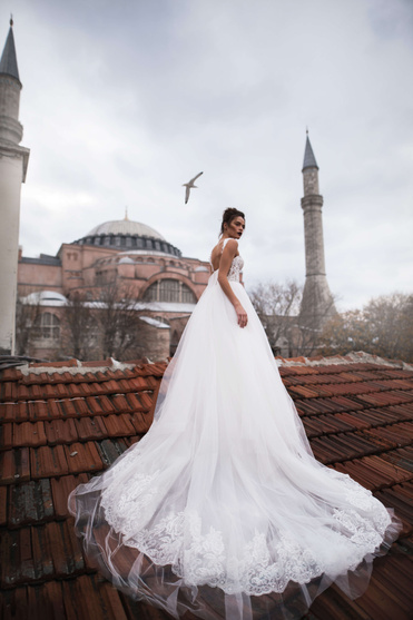 Купить свадебное платье «Дастин» Бламмо Биамо из коллекции 2018 года в Нижнем Новгороде