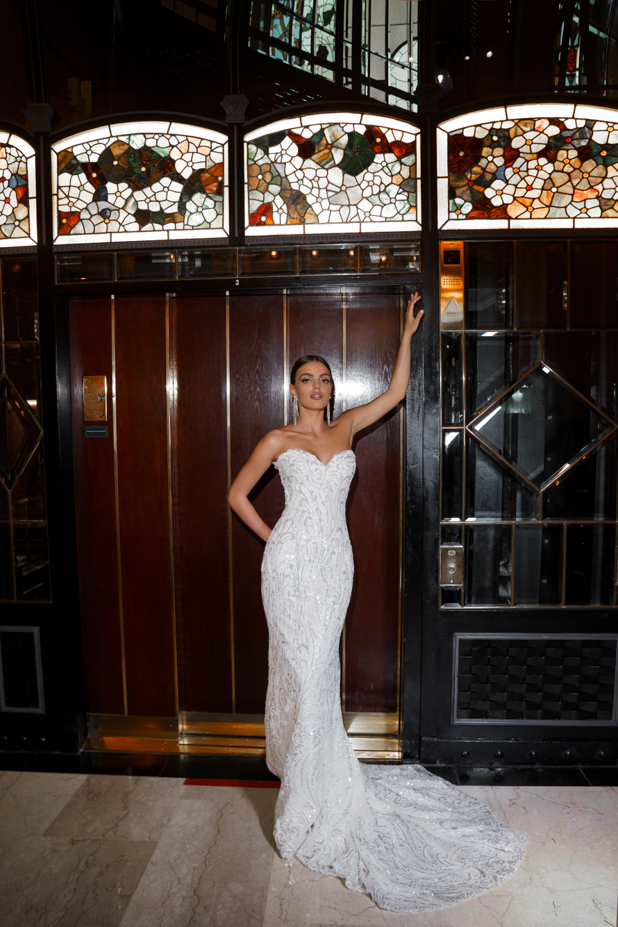 Купить свадебное платье «Берта» Патрисия Кутюр из коллекции 2022 года в салоне «Мэри Трюфель»