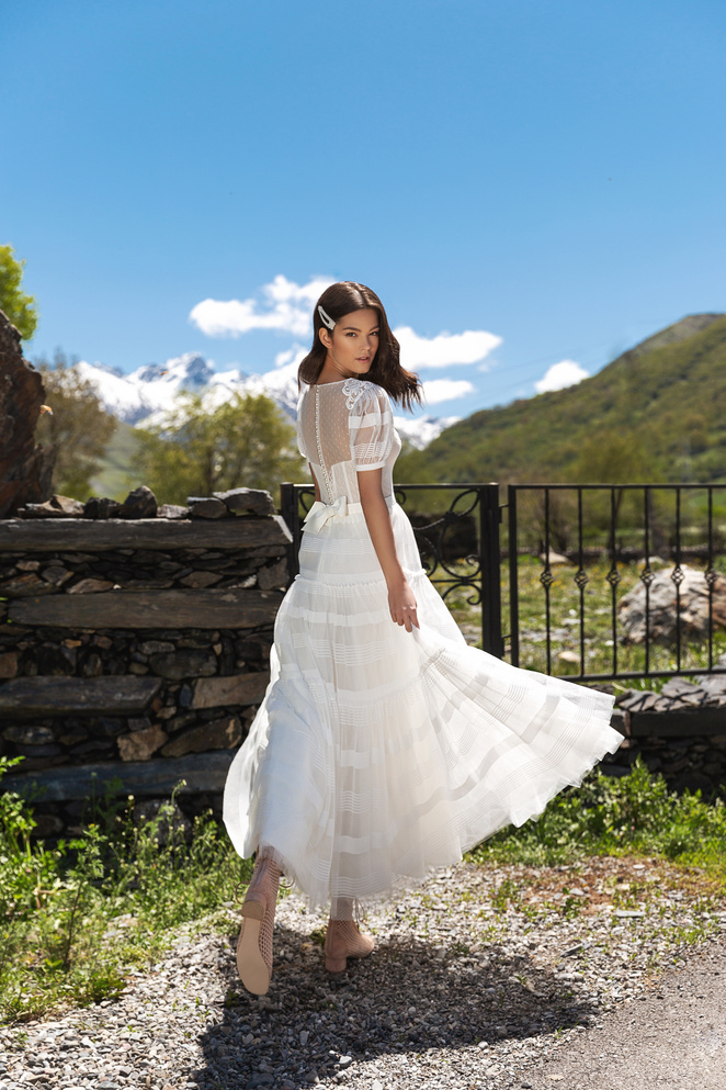 Свадебное платье «Алуса» Куклы — купить в Краснодаре платье Алуса из коллекции «Прекрасный день» 2020
