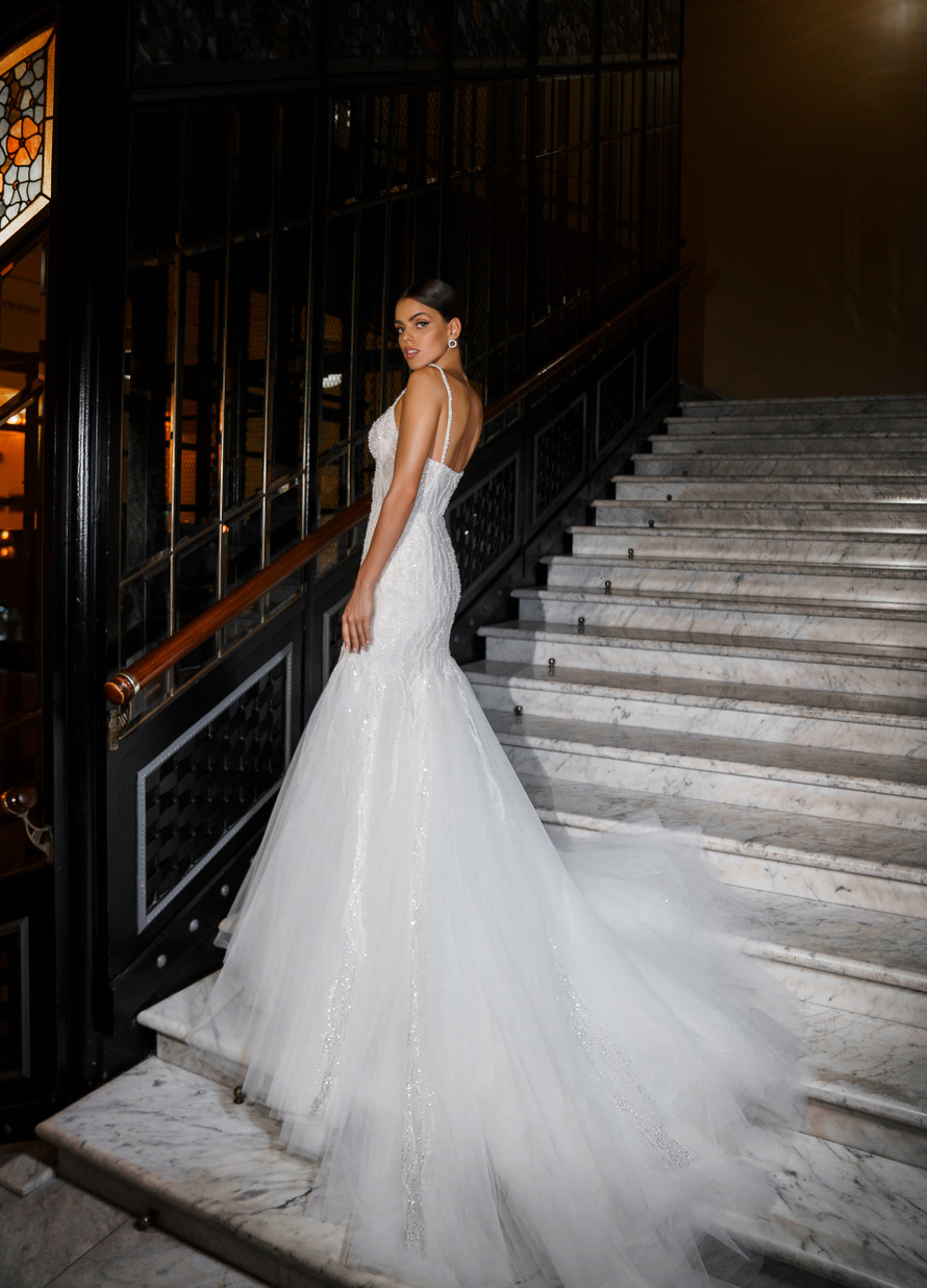Купить свадебное платье «Бемби» Патрисия Кутюр из коллекции 2022 года в салоне «Мэри Трюфель»