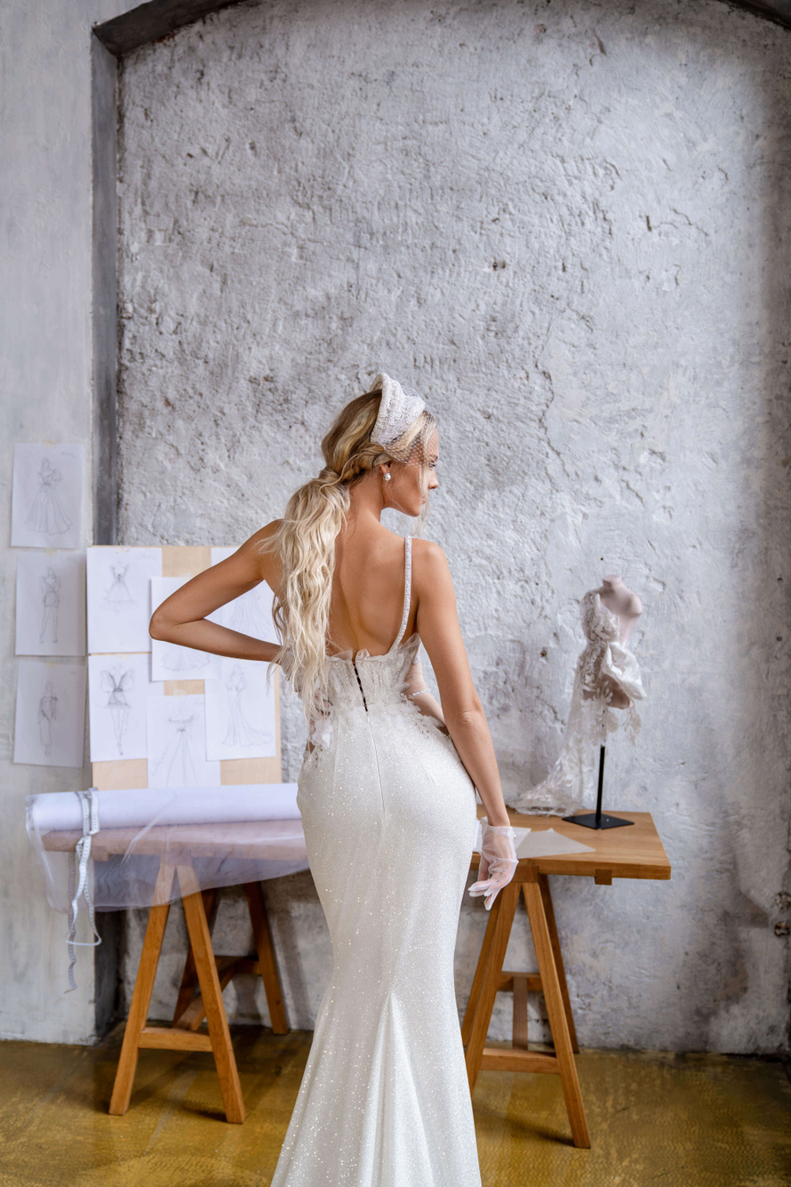 Купить свадебное платье «Астерия» Анже Этуаль из коллекции Старлайт 2023 года в салоне «Мэри Трюфель»