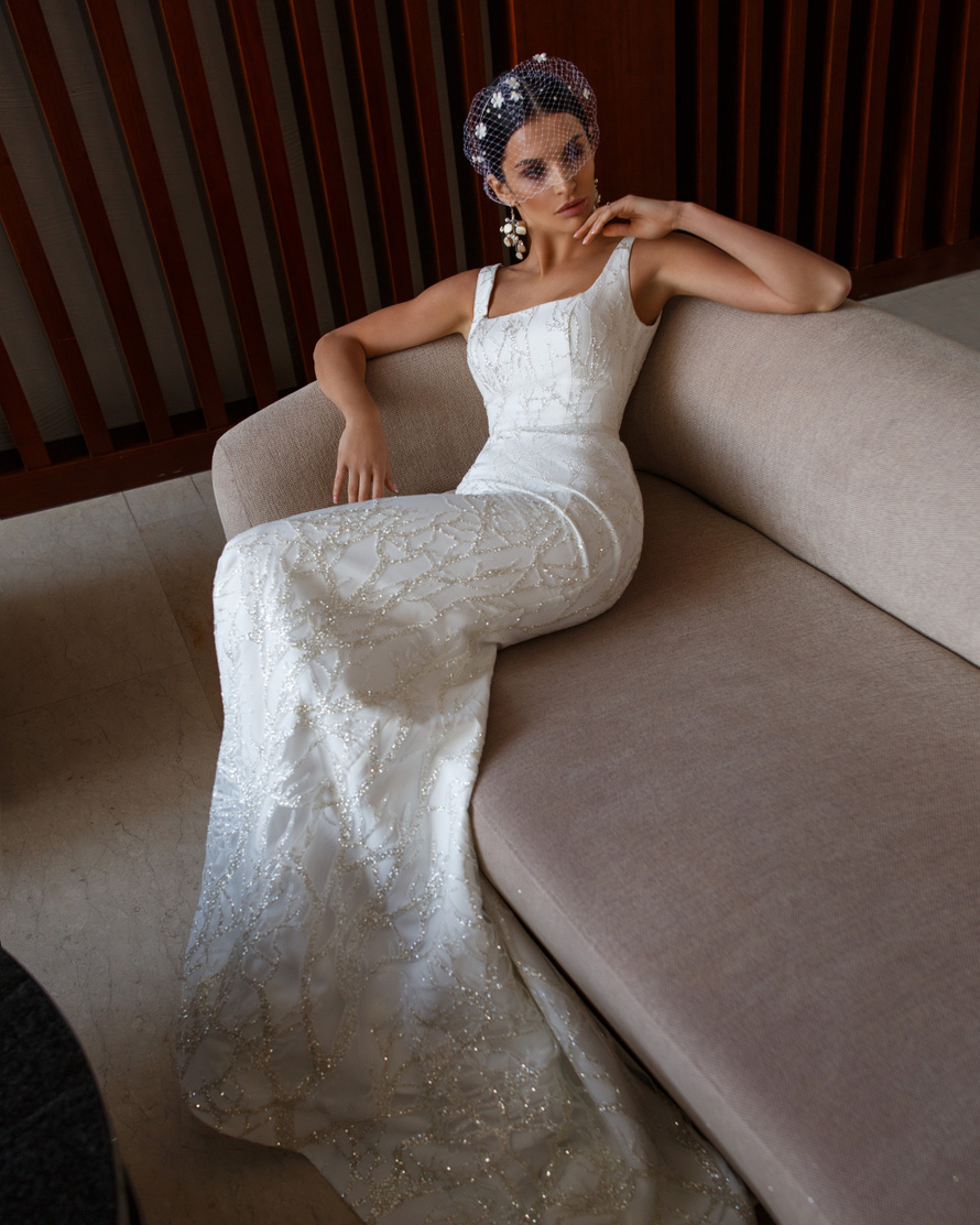 Свадебное платье «Тильда» Стрекоза — купить в Краснодаре платье Тильда коллекция Баккарат Стреккоза 2021