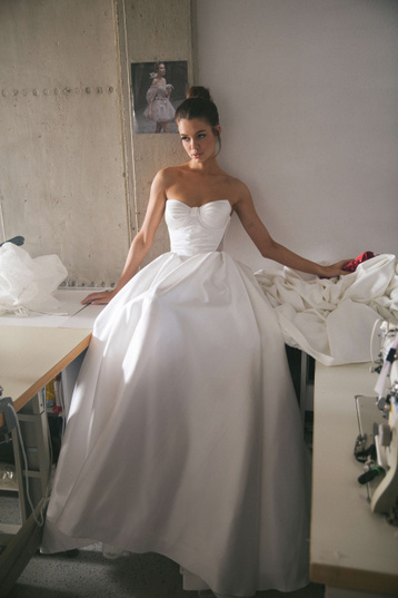 Купить свадебное платье «Виура» Анже Этуаль из коллекции Тарт Тейст 2025 года в салоне «Мэри Трюфель»