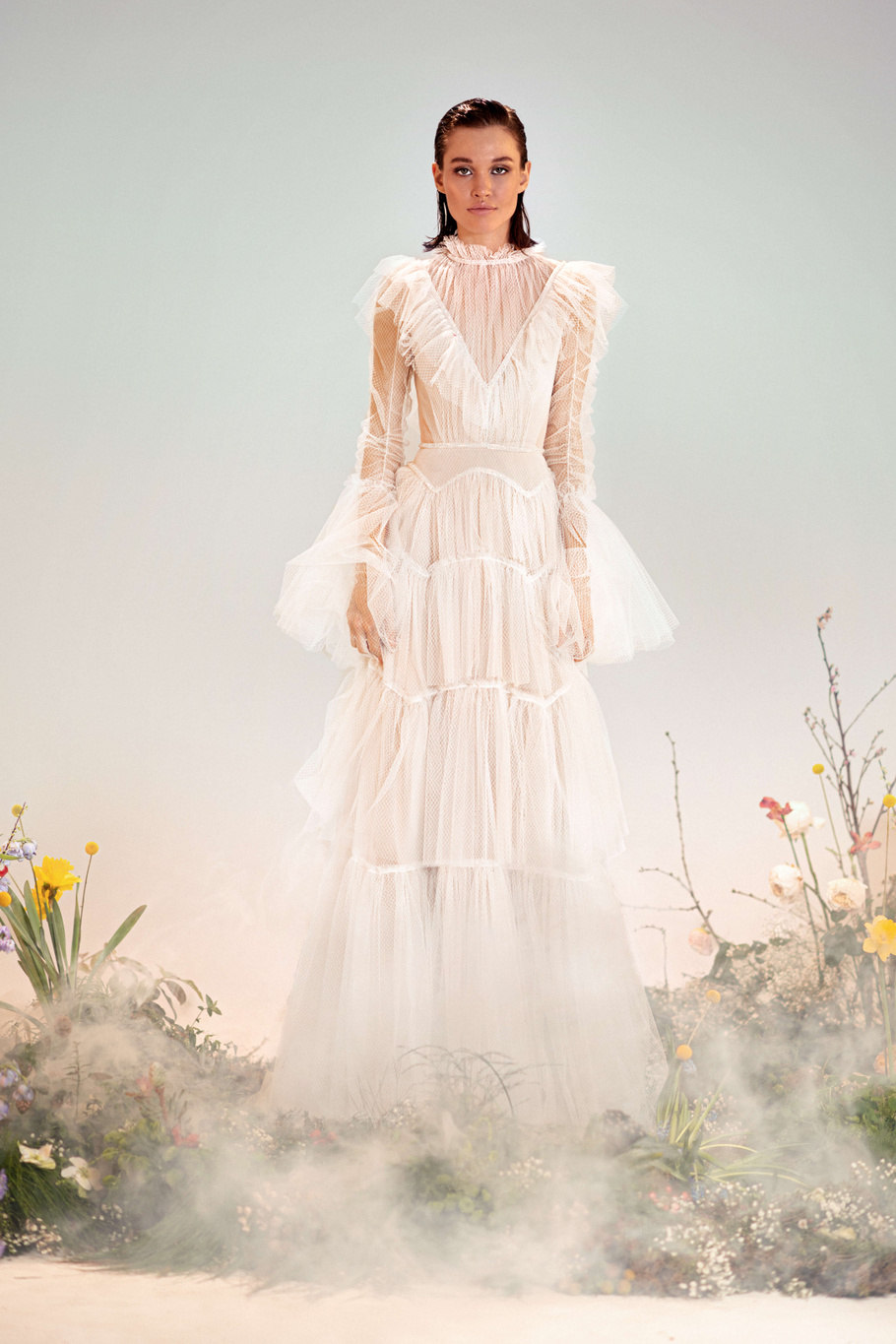 Купить свадебное платье «Романи+Сова» Рара Авис из коллекции Оазис 2022 года в салоне «Мэри Трюфель»
