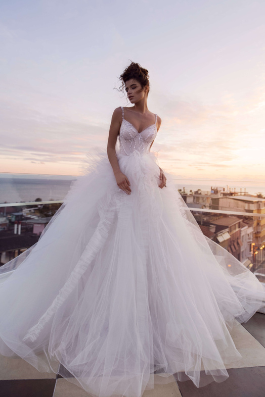 Купить свадебное платье «Айрис» Бламмо Биамо из коллекции 2018 года в Екатеринбурге
