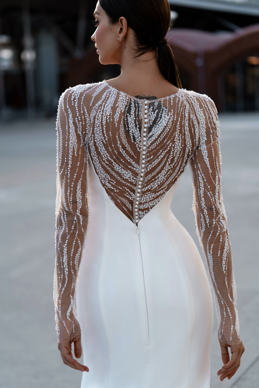 Купить свадебное платье «Джейми» Сонеста из коллекции 2023 года в салоне «Мэри Трюфель»