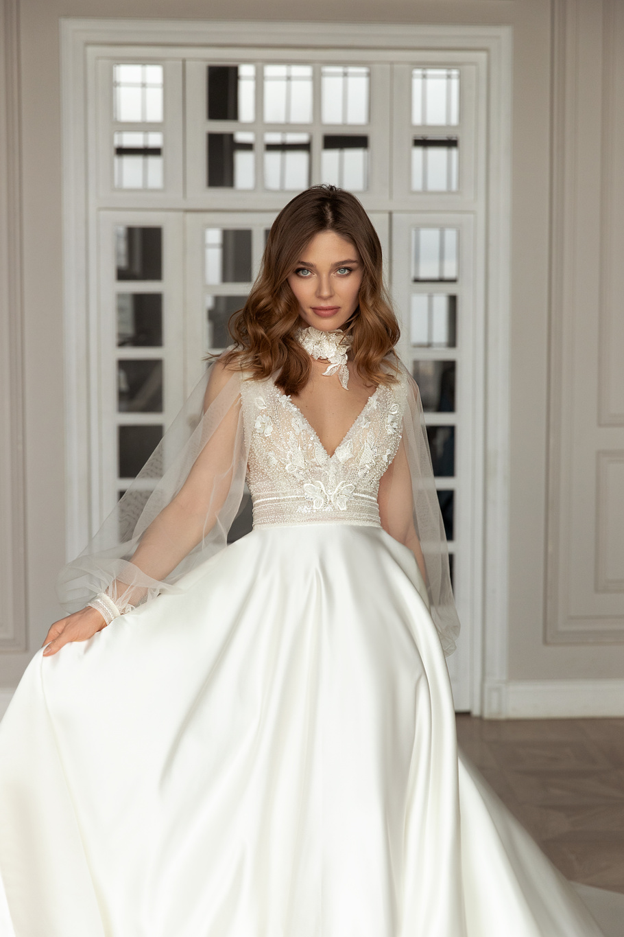 Купить свадебное платье «Марни» Евы Лендел из коллекции 2021 в Ярославлье 