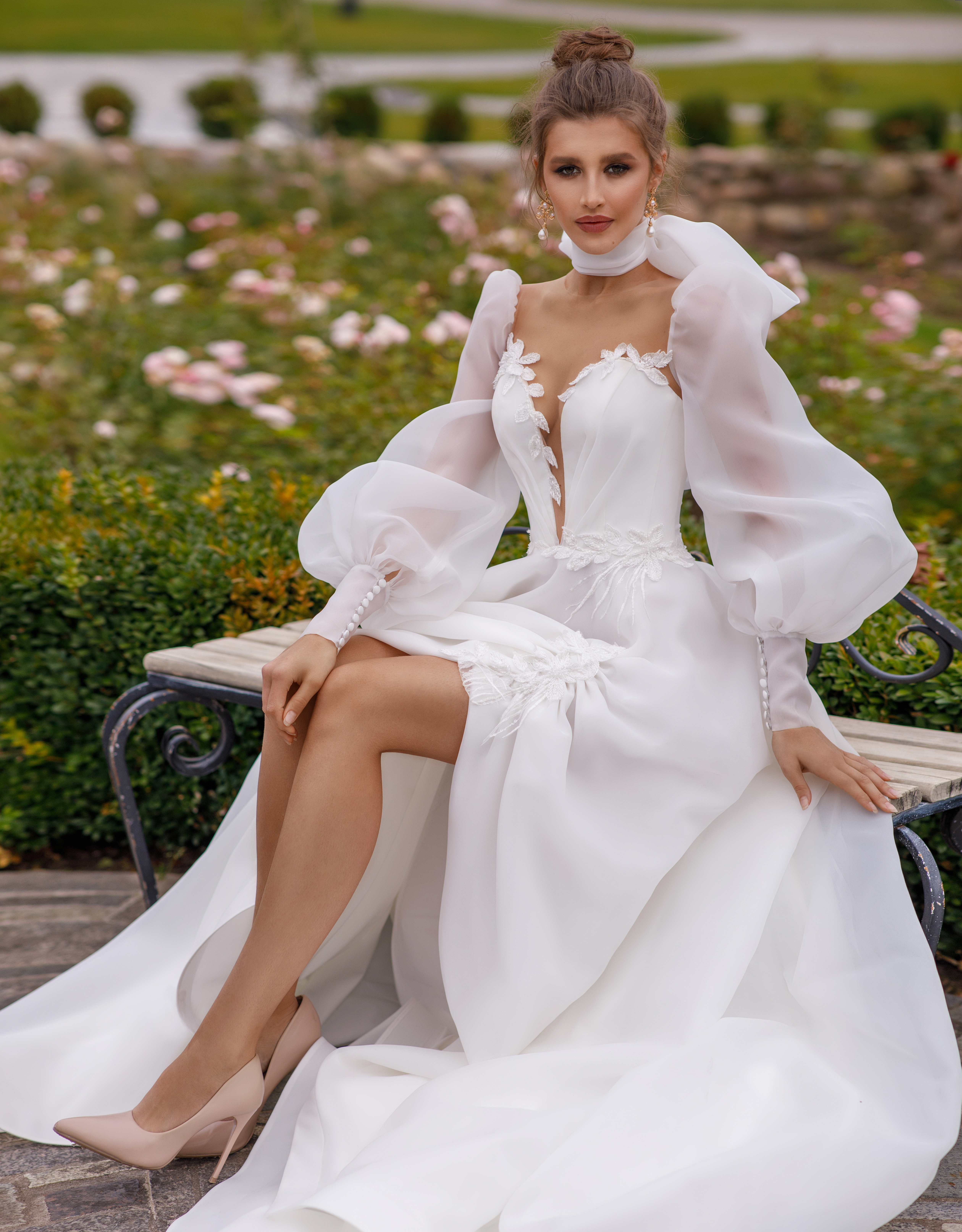 Купить свадебное платье «Мелисса» Стрекоза из коллекции Версаль 2022 года в салоне «Мэри Трюфель»