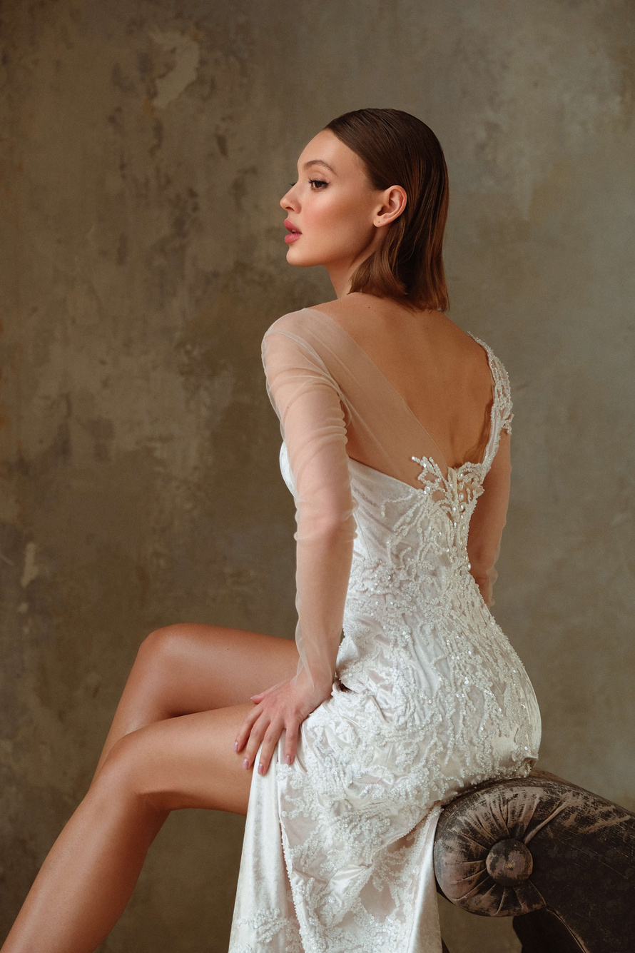Купить вечернее платье «Элиджио» Рара Авис из коллекции Мермейд 2022 года в салоне «Мэри Трюфель»