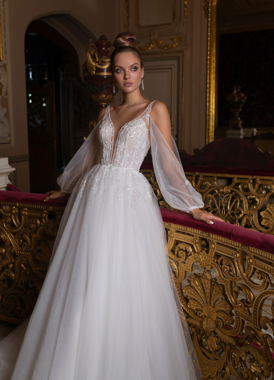 Купить свадебное платье «Норта» Мэрри Марк из коллекции Мистерия 2023 года в салоне «Мэри Трюфель»
