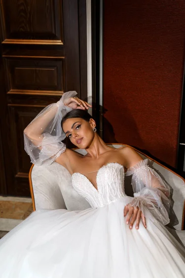 Купить свадебное платье «Бруклин» Патрисия Кутюр из коллекции 2022 года в салоне «Мэри Трюфель» Бруклин