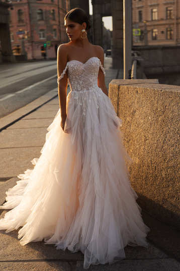 Купить свадебное платье «Билинда» Патрисия Кутюр из коллекции 2024 года в салоне «Мэри Трюфель»