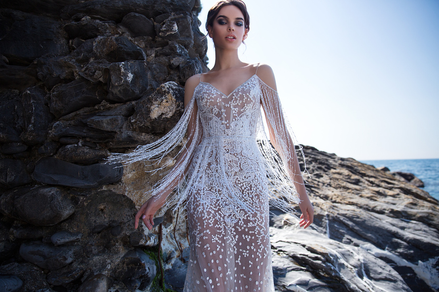 Купить свадебное платье «Опра» Анже Этуаль из коллекции 2019 года в интернет-магазине