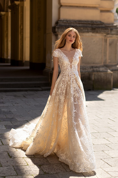 Купить свадебное платье «Виллоу» Кристал Дизайн из коллекции Романс 2021 в интернет-магазине «Мэри Трюфель»