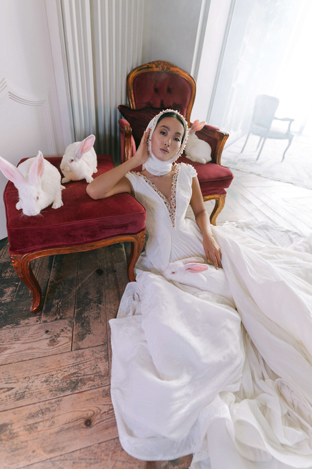 Купить свадебное платье «Люсьен» Рара Авис из коллекции Искра 2021 года в интернет-магазине