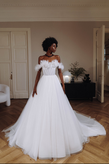 Buy wedding dress «Sofie» Patricia Couture from the collection of 2023 in the boutique “Mary Trufel”