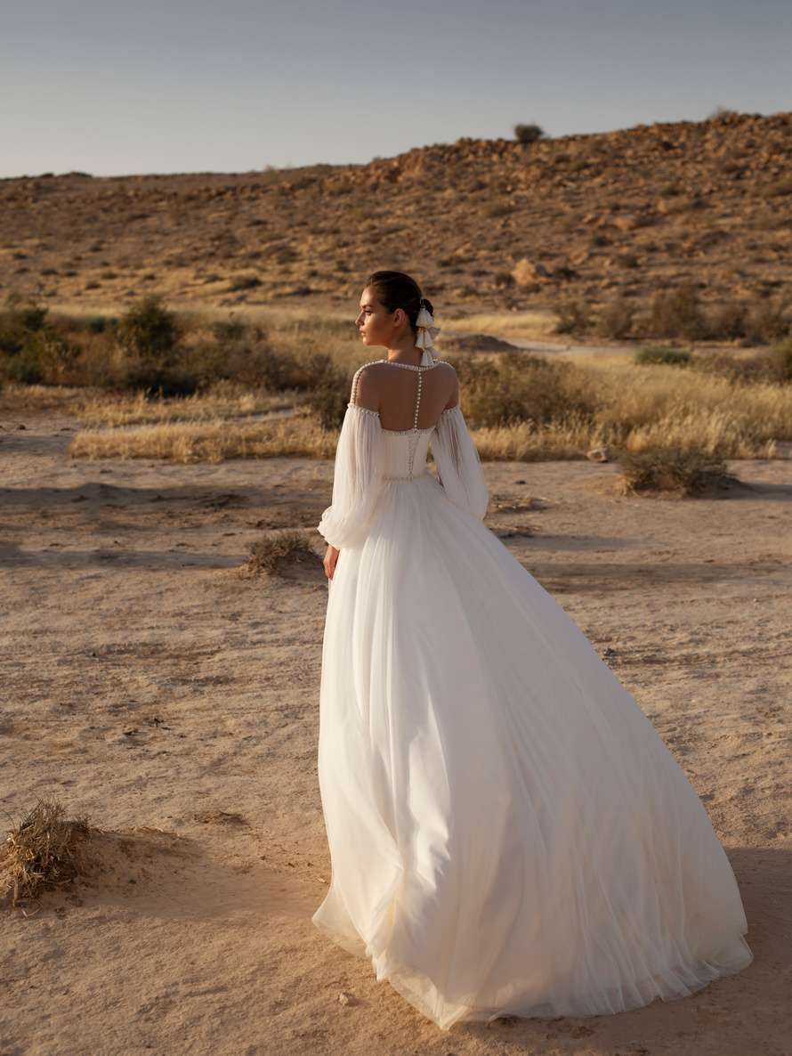 Купить свадебное платье «Лирин» Татьяны Каплун из коллекции «Десерт Пешн 2020» в салоне свадебных платьев
