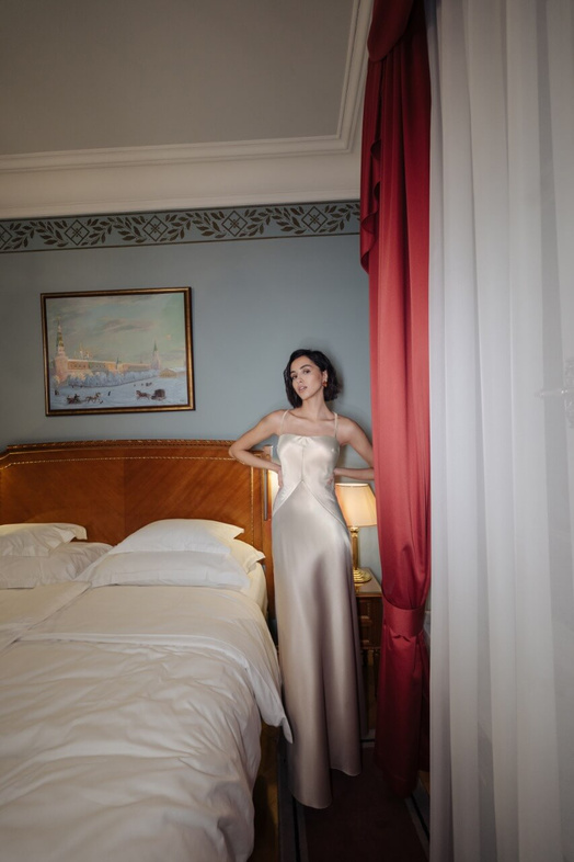 Купить свадебное платье «Амстердам» Анже Этуаль из коллекции Влюбиться 2022 года в салоне «Мэри Трюфель»