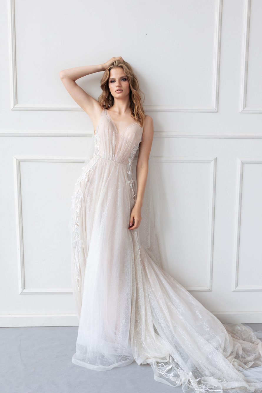 Купить свадебное платье «Камель» Анже Этуаль из коллекции 2020 года в салоне «Мэри Трюфель»