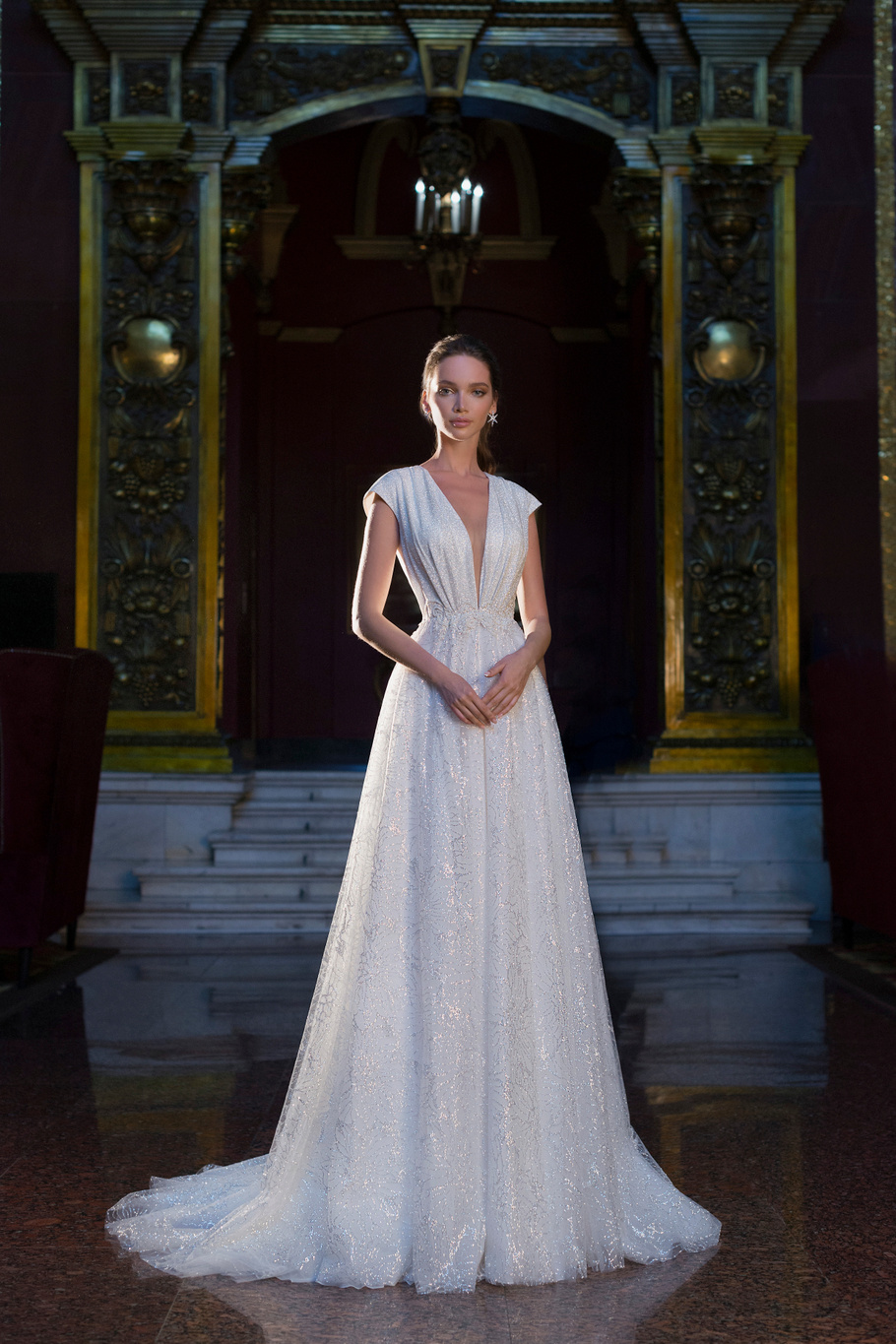 Купить свадебное платье «Инга» Мэрри Марк из коллекции Бриллиант 2022 года в салоне «Мэри Трюфель»